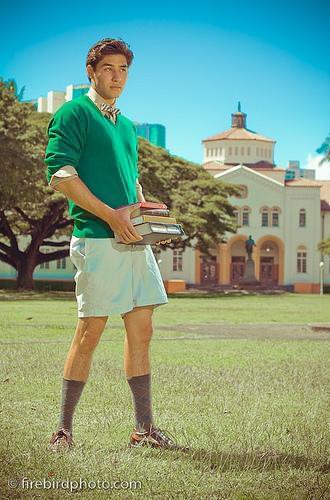 美国校园多姿彩的穿衣风格介绍(2)_美国留学新