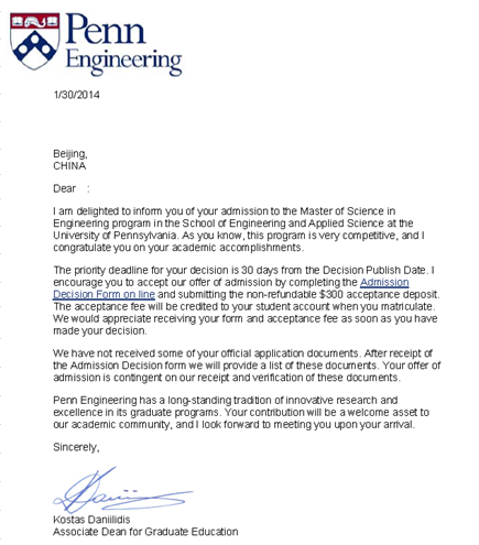 【理工科】高质量文书成就宾夕法尼亚大学EE